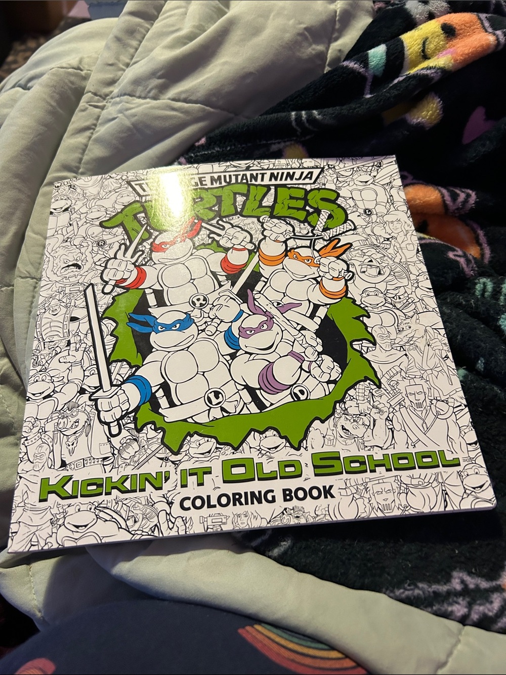 Nickelodeon Teenage Mutant Ninja Turtles Coloring Book - Green